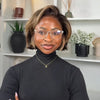 Lace Front 13x4 Carré Dégradé Volumineux Avec Mèches Blondes Highlight Bob 250% Densité Glueless Perruque