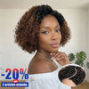 Glueless Volume de la Racine aux Pointes 5x5 Bob Court Bouclé Sans Colle Dégradé