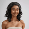 7x5 5x5 Glueless Wig Chocolate Brown Color Body Wave Weaving Human Hair Wigs