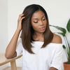 Perruque Bob Ombré Glueless 9x6 Racines Noires & Dégradé Marron Super Double Drawn Sans Colle