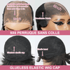 𝟑ᵉ 𝐩𝐞𝐫𝐫𝐮𝐪𝐮𝐞 𝐚̀  €𝟎,𝟏🔥Glueless Highlight 5x5 Perruque Lisse 10"+Glueless Pixie Perruque Straight Taille Modèle