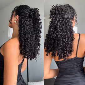 🔥Tendances Populaires Bouclée Birmane Rebondissant 13x4 Dentelle Perruque 300% Densité