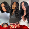 7X5 Glueless Wig Upgraded Bleached Knots Wear Go Human Hair Straight