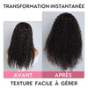 Perruque Kinky Curly HD Lace 13x4 Haute Densité 22 24 Pouces Implantation Ronde Naturelle