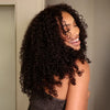 Extensions au Crochet Kinky Curly Effet Plume Soyeux et Sans Nœuds Noir Naturel