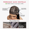 Silk Top Wig Glueless Cuir Chevelu Respirant Bob Mignon Perruque Sans Colle Lisse