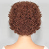 Court Marron Bandeau Perruque Cheveux Humains Brésiliens Bouclé 200% Densité - SHINE HAIR