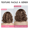 Style Frais Glueless Pas Nœuds Couleur Marron 13x4 Highlight Perruque Sans Colle Ondulé Installation Instantanée