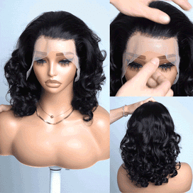 7x5 5x5 Glueless Wig Chocolate Brown Color Body Wave Weaving Human Hair Wigs