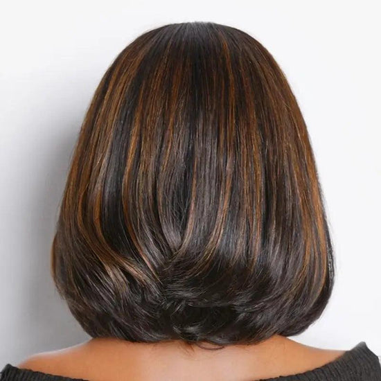 Fête La Reine Uniquement 7x5/13x4 Glueless Bob Liasse Perruques Sans Colle €100 Réduction - SHINE HAIR