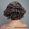 Glueless Faux Cuir Chevelu Bob Perruque Sans Colle Rose Bouclé 3s Wear Go - SHINE HAIR
