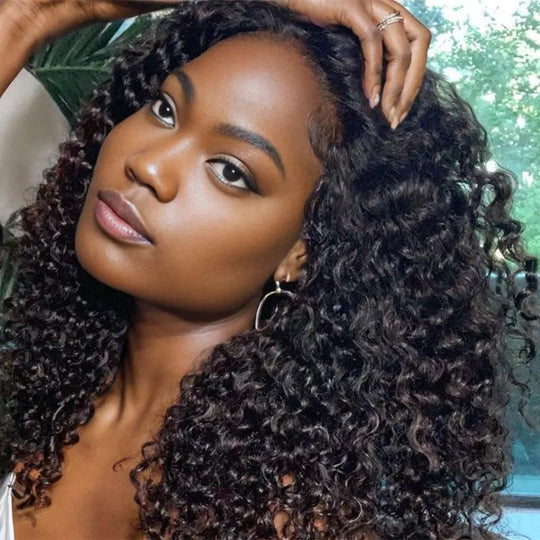 Les Plus Chauds 7x5 13x4 Glueless Bob Kinky Curly Perruque Sans Colle - SHINE HAIR