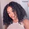 Les Plus Chauds 7x5 13x4 Glueless Bob Kinky Curly Perruque Sans Colle - SHINE HAIR