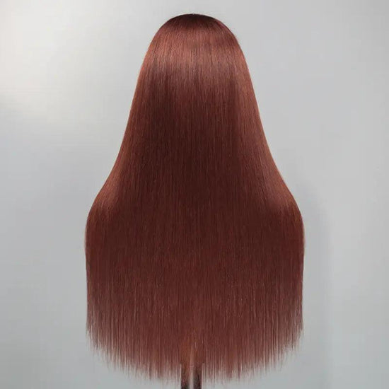 Partager La Beauté 7x5 Glueless Naturel/Brun Rougeâtre €100 Réduction Perruques Sans Colle - SHINE HAIR