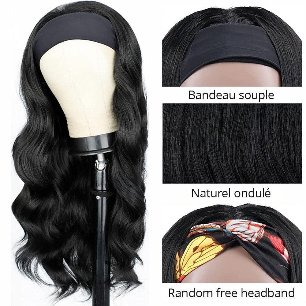 Perruque bandeau Body Wave Cheveux humains - SHINE HAIR