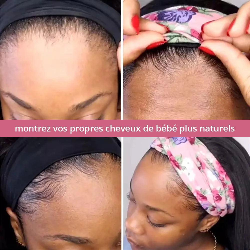 Perruque bandeau Droit Cheveux humains - SHINE HAIR