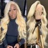 Perruque Couleur #613 Blonde Body Wave Cheveux Humains - SHINE HAIR