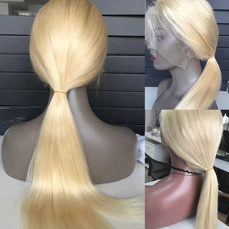 Perruque Couleur #613 blonde Straight Cheveux Humains - SHINE HAIR