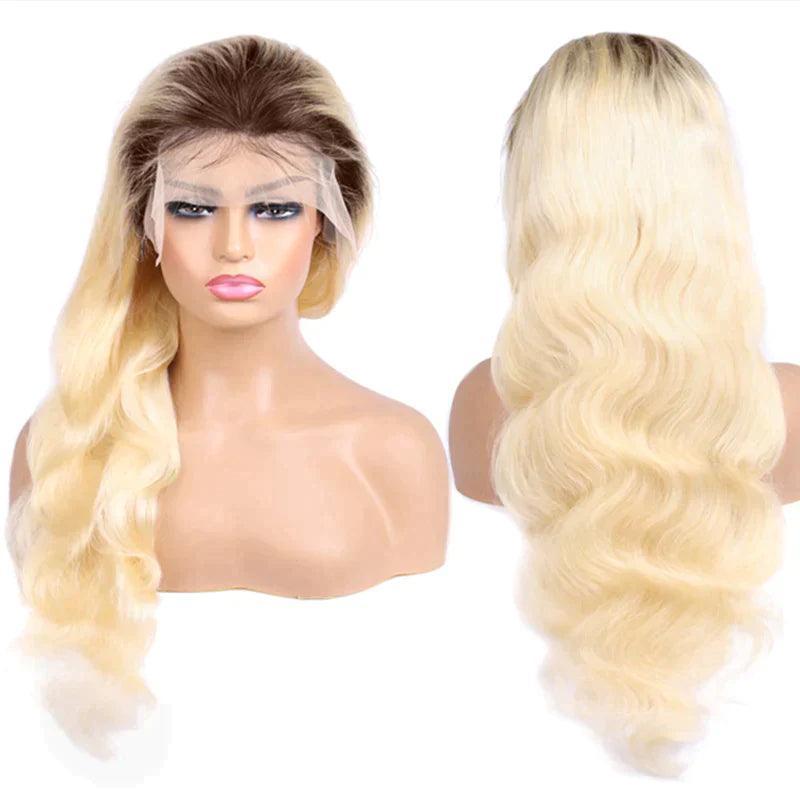 Perruque Couleur Ombre blonde Body Wave Tissage Cheveux Humains - SHINE HAIR