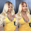 Perruque Couleur Ombre blonde Body Wave Tissage Cheveux Humains - SHINE HAIR
