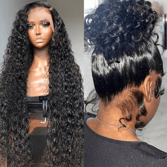 Perruque lace frontale 360 brésilien cheveux humains bouclé - SHINE HAIR