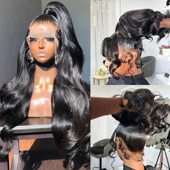 Perruque lace frontale 360 Perruque cheveux humains Body Wave - SHINE HAIR