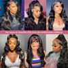 Perruque lace frontale 360 Perruque cheveux humains Body Wave - SHINE HAIR