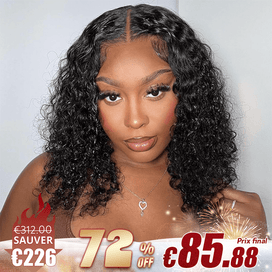 Glueless Rebondissement Bob Perruque Bouclés 4x4 9x6 Perruque Sans Colle Cheveux Humains