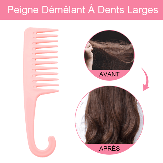 SHINE Peigne À Dents Larges Adapté Aux Perruques En Cheveux Naturels - SHINE HAIR