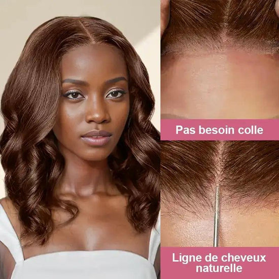 Spécial Fête La Reine 7x5 Glueless 4 Bob Perruques €100 Réduction Perruques Sans Colle - SHINE HAIR